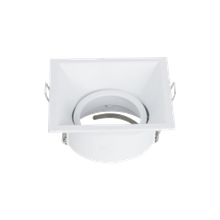 Size 90*90MM Black And White Two-Colour Square Zinc Downlight Housing Opening Size 80MM