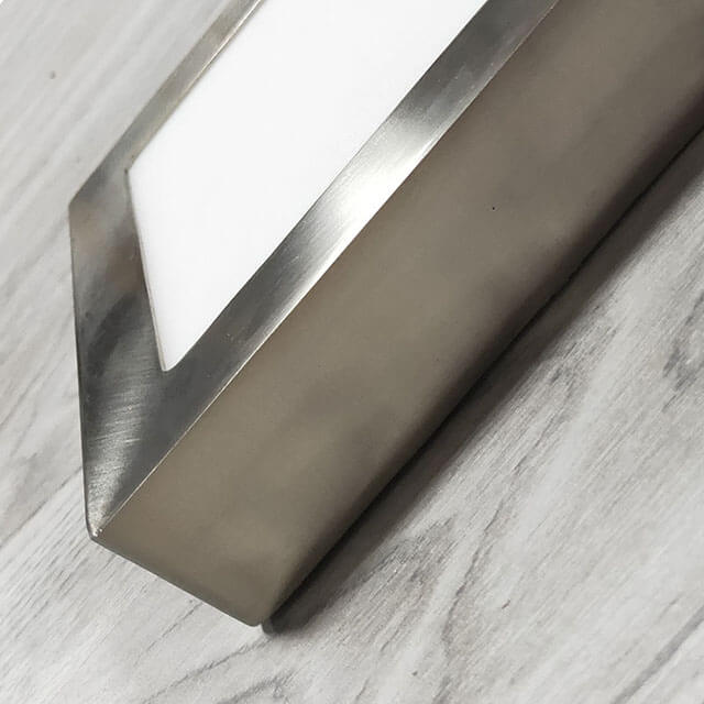 LED Panel Light Square Surface Mounted Nickel 12W 170*170mm Indoor Lighting
