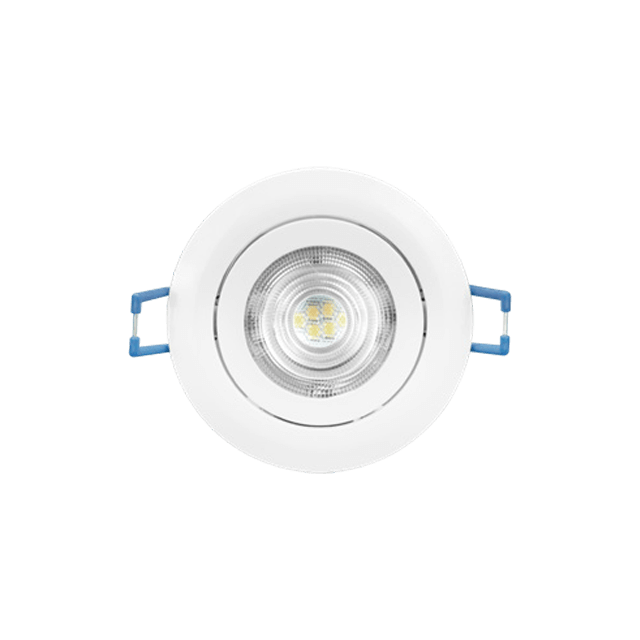 Adjustable Head 3 Years Warranty 4.9W 3CCT Led Downlight Available In Black And White 82*30MM