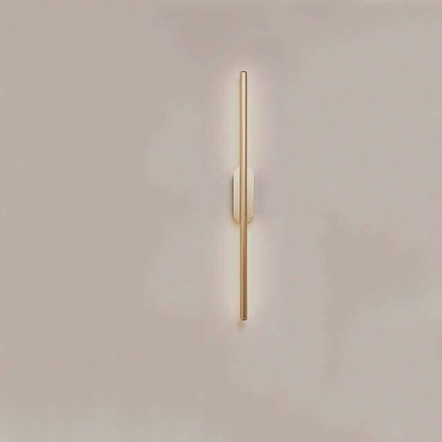 L900*W50MM 10W 3000K Painted Gold Modern Led Chandelier Light For Living Room Dining Made In China