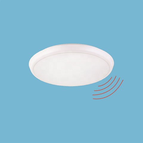 Detection Range 180°/360º Optional Ceiling Mounted Hot Sale Modern Microwave Sensor Light IP65/IK10 Waterproof Explosion-proof Lighting Brightness CCT Adjustable