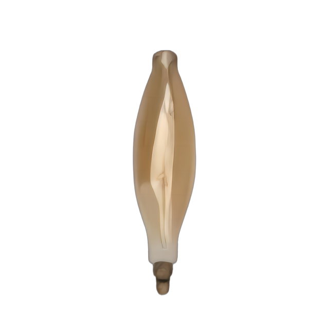 220-240V selling amber decoration tungsten lamp 4W 120*420mm