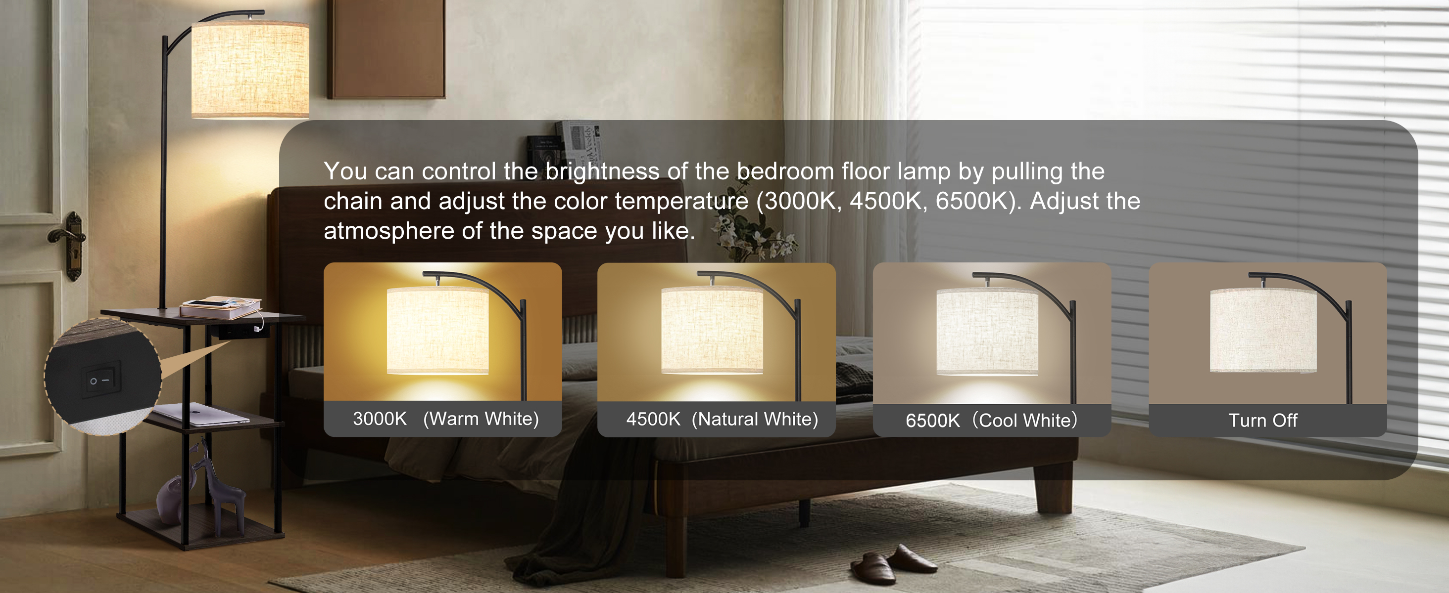 Floor Lamp with Table (2)