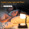 Candle Warmer Lamp with Timer, Dimmable Electric Candle Lamp Warmer Adjustable Height Candle Warmer Lamp, Polyethylene Wax Warmer for Scented Wax 