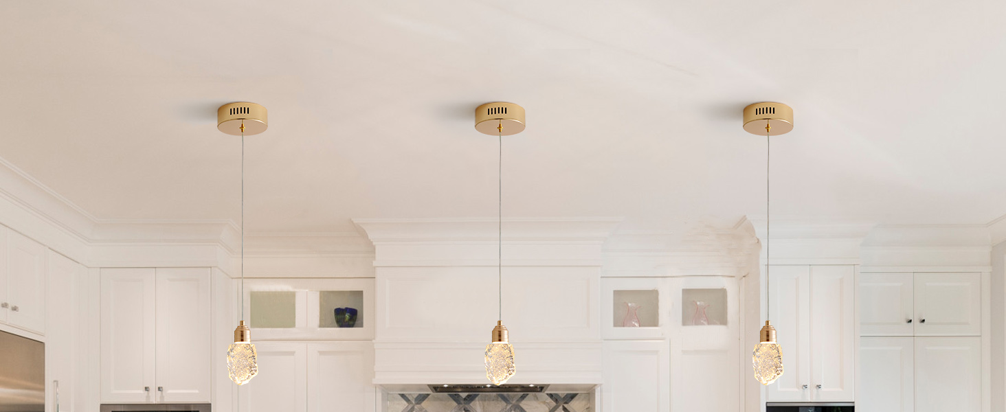 Modern Gold Pendant Light Fixtures (1)