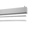 3000K 4000K optional LED linear chandelier 40W white gray black optional