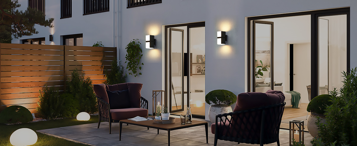 LED Integrated Porch Wall Light Outdoor (5)