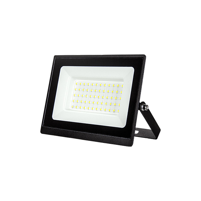 Eight Kinds of Power Can Be Selected Black Modern Floodlight IP65 Waterproof Lighting 4CCT Can Be Selected for Outdoor Commercial Lighting