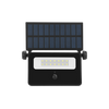 18650 Battery Black Solar Floodlight Charging Time 12-13H 200lm 800lm Solar Lighting IP54