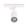 Made in China 15W LED sand white track light 60*165mm black plastic front ring + aluminium cup White housing