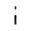 Wholesale 3000K LED suspended track light all black 10W body 48.5*420mm wire length 1.5m