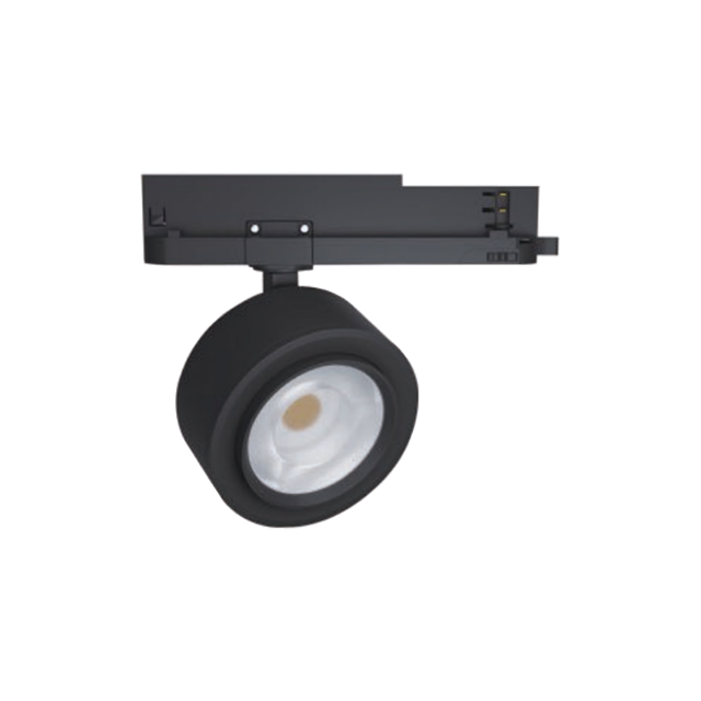 Wholesale 28W Variable focus LED track light Sand Black 3000K 15-45°