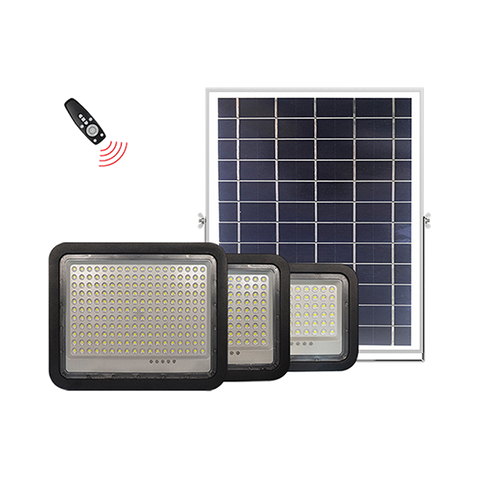 Wholesale Super Bright 300W LED Solar Floodlight 390*430*17mm Solar Panel 4100LM Waterproof IP65