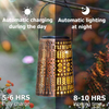 Solar Lanterns Outdoor Waterproof, Hanging Solar Lights for Outside, Moroccan Garden Decor, Christmas Gifts for Women Mom Grandma, Metal LED Lantern for Yard, Patio, Backyard, Porch 