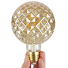 Decorative Light Bulbs Vintage LED Edison Bulb 4W 320LM (40W Equivalent) Globe CRI>80 Medium Base E27 Warm White 2200k, Circular Modern Tungsten Lamp 220-240V