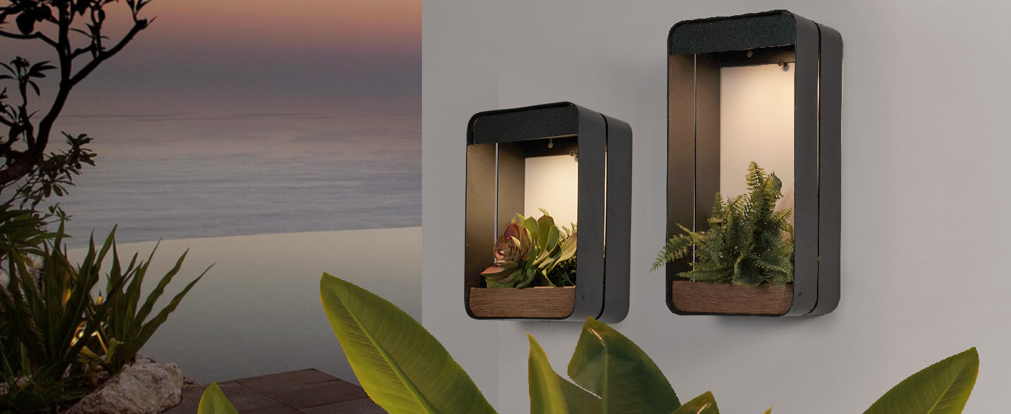 Grand patio Outdoor LED Solar Power Wall Sconce (5)