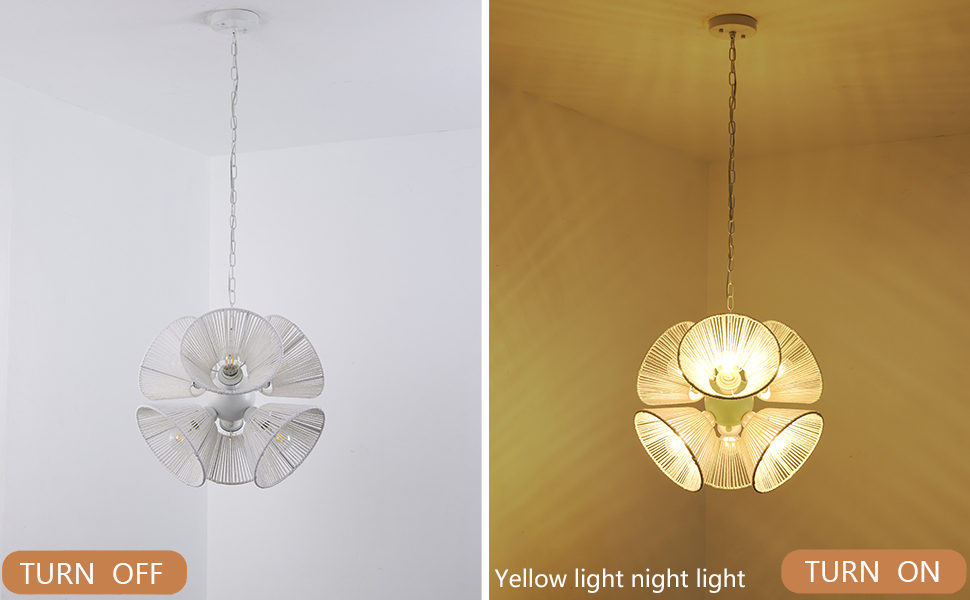 Rattan Chandelier (2)