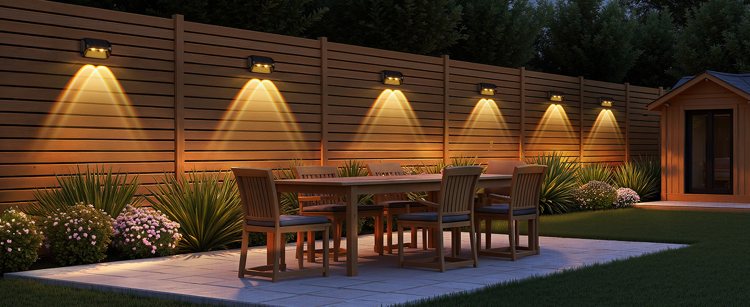 Solar Fence Lights Outdoor (6)