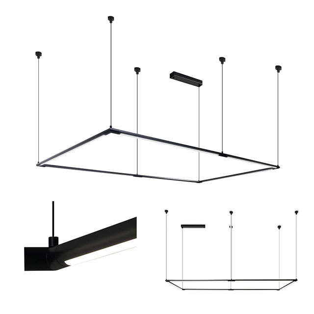 LLED Billiard Pool Table Light, Non-Flickering & Evenly Distributed Light Source, Adjustable Height & 360° Rotatable Light Angle for Billiards Room, Snooker Table, Kitchen Island 
