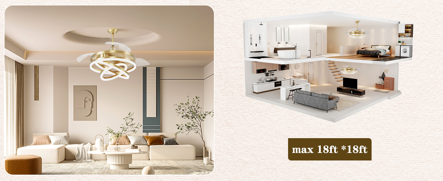 Retractable Ceiling Fan (6)