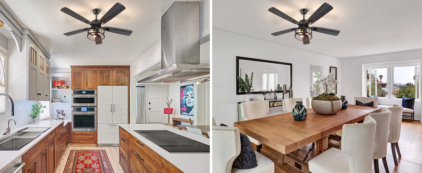 52 Inch Farmhouse Ceiling Fan with Lights and Remote (27)