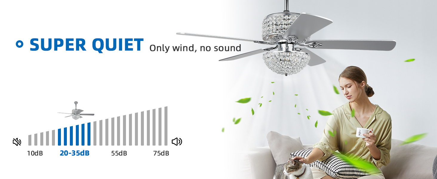 Crystal Ceiling Fan with Lights (18)
