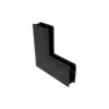 SR Hot sale magnetic track light fitting track bar corner fitting external corner
