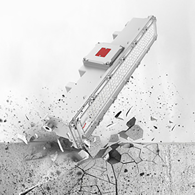 Industrial Explosion-proof Linear Lamp 60W/100W Can Choose IP66 IK08 Waterproof, Dustproof and Explosion-proof Lamp 1232*150*202mm