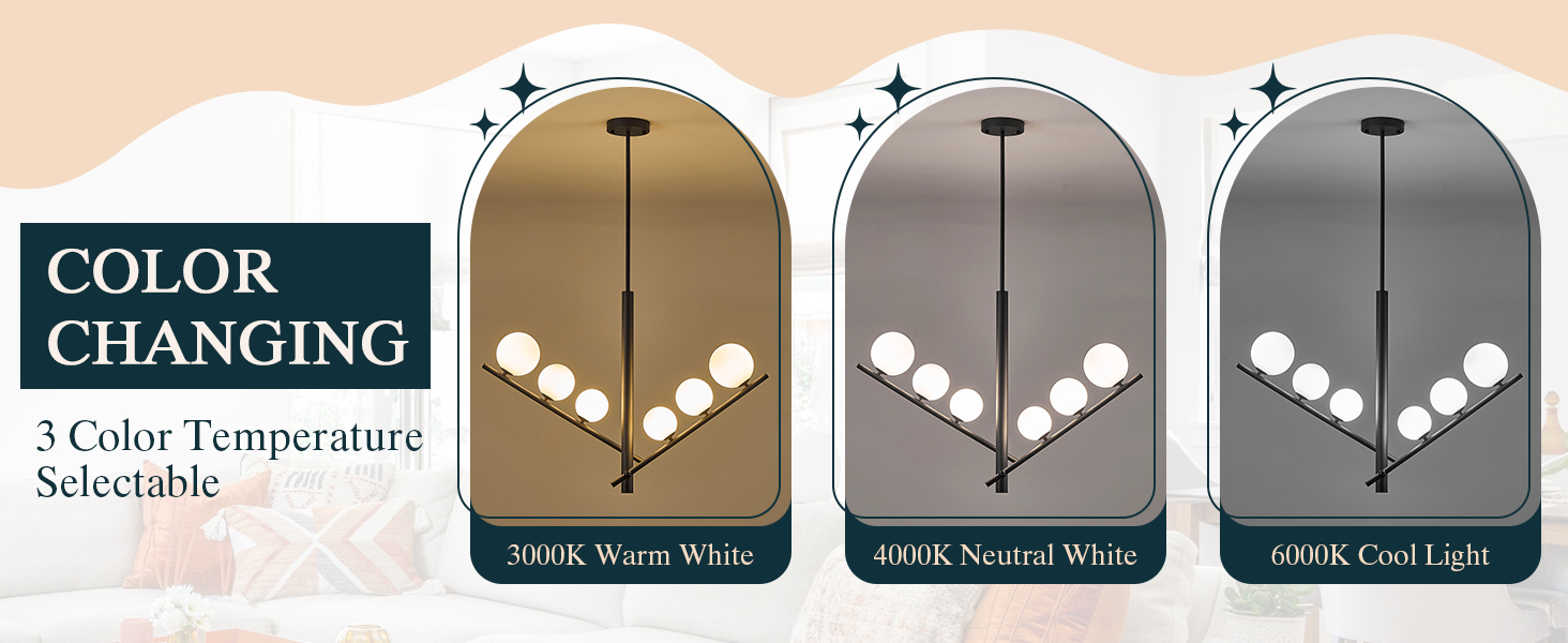 Modern Black Chandelier (4)