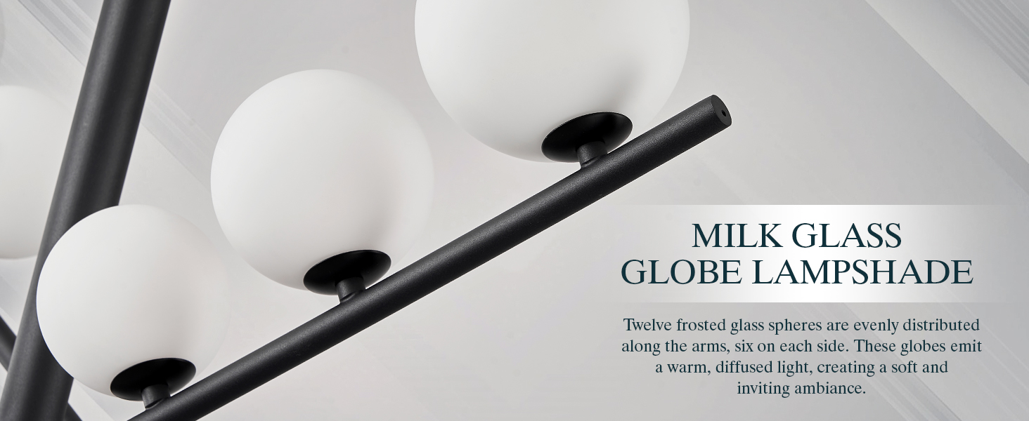 Modern Black Chandelier (2)