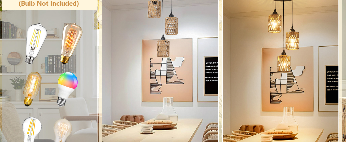 Rattan Pendant Light (3)