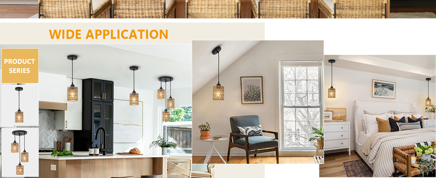Rattan Pendant Lights (7)