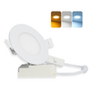 5W 3CCT Recessed LED Panel Light with CCT Switch | &Oslash;85mm