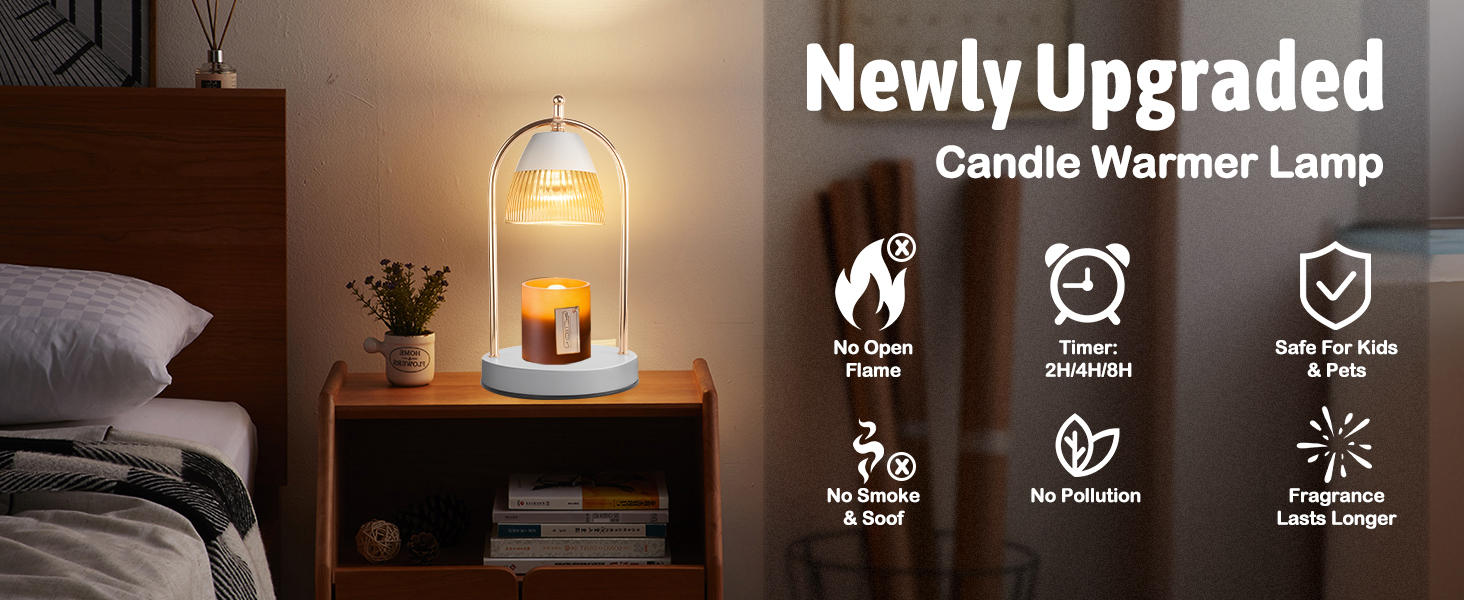 Candle Warmer Lamp with Timer (1)