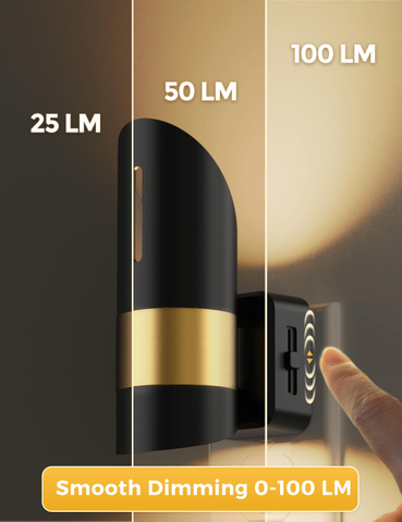 LED Night Light,Night Lights Plug into Wall ,Adjustable Brightness,Dusk to Dawn Sensor,3000K Soft White,Decorative Night Light for Home Bedroom Bathroom Hallway Living Room