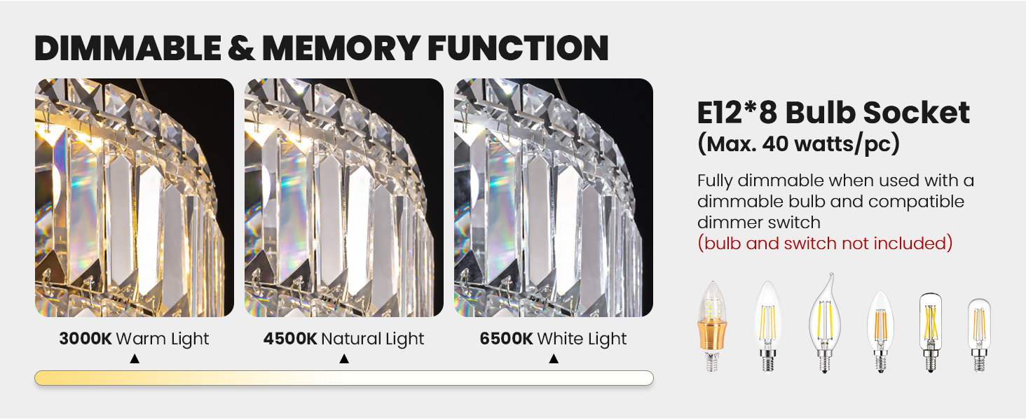 20 Raindrop Crystal Chandeliers 8-Lights (4)