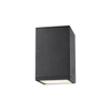 Modern Design IP54 Aluminum Housing GU10 Square Shape LED Wall Lamp