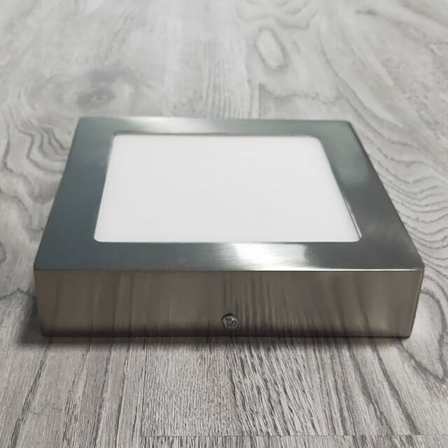 225*225 Surface Mount Panel Light 18W Square Sweep Nickel Slim Led Ceiling Light Round Led Panel Light 2Cct Interior China Wholesale