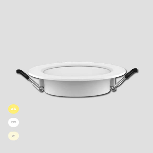 24W Ip20 Round Recessed LED Recessed Downlight Ultra-thin LED Panel Light
