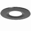 Fire Rated Downlight With Interchangeable Black Bezel