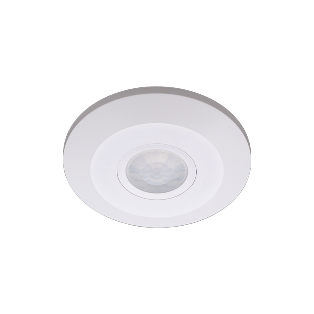 Detection Range 360° Modern Round Infrared Sensor Rated Load Max. 1000W/2000W Indoor Lighting Ceiling Mounting
