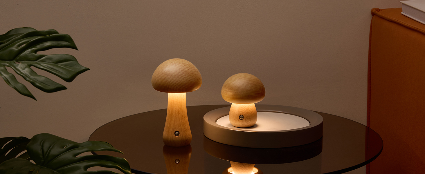 Wood Mushroom Lamp (8)