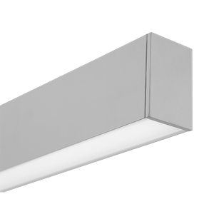 3000K 4000K optional LED linear chandelier 40W white gray black optional