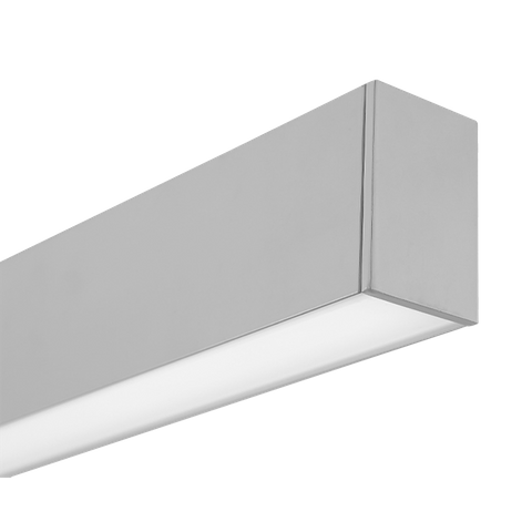 3000K 4000K optional LED linear chandelier 40W white gray black optional