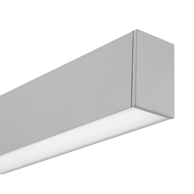 3000K 4000K optional LED linear chandelier 40W white gray black optional
