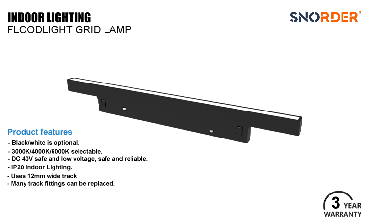 3. 18W LED modern magnetic lamp, 3000K 4000K 6000K optional, 3-year warranty IP20 indoor lighting wholesale aluminum track lamp beam angle 90&deg;