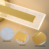 LED Wall Scone Lighting 22.8in, Modern Wall Lamps with Remote Control Dimmable Color Temperature, Acrylic LED Wall Light Vanity Light for Living Room Hallway Bathroom Bedroom Stairs 