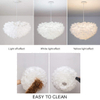  Nordic Feather Pendant Light 23.6