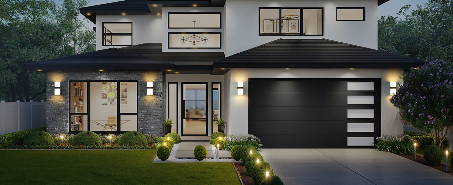 LED Integrated Porch Wall Light Outdoor (6)
