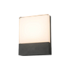 Made in China Modern black LED wall light H171mm Aluminium + PC material 18W Outdoor lighting